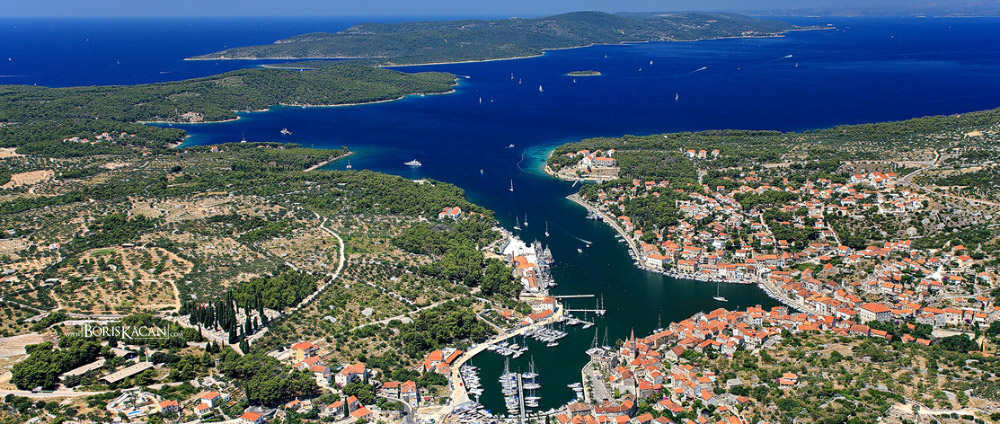 Beaches on the island of Hvar