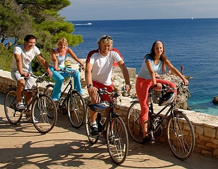 9: Ride a bike or take a walk through Porec