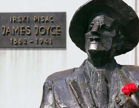 10: Make a toast to James Joyce